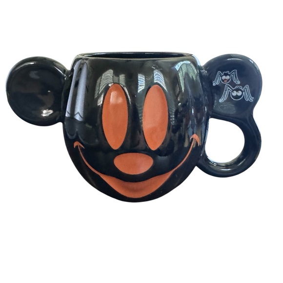 Disney Parks Mickey & Minnie Halloween Pumpkin Coffee Mug Set - Picture 6 of 9